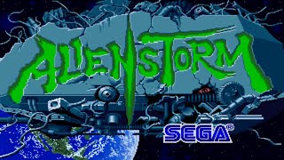 Alien Storm Arcade Playthrough