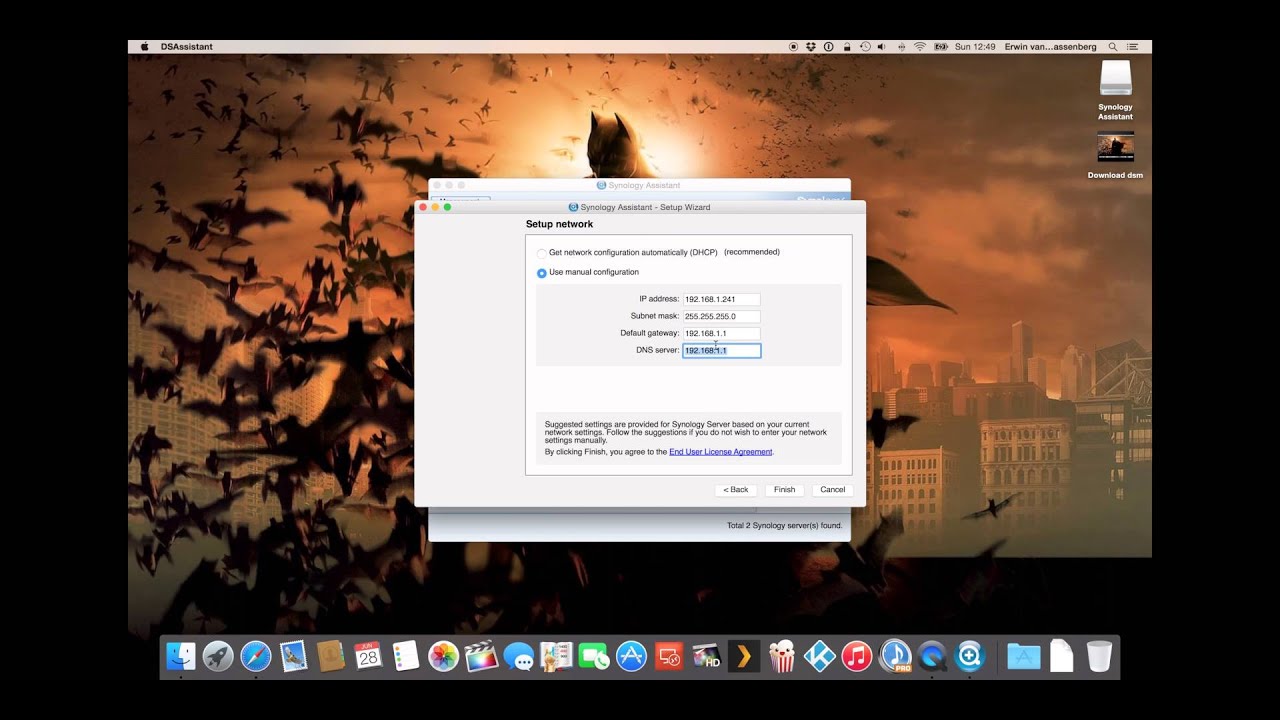 Synology NAS: Installing DSM 5.2 on a synology nas - YouTube