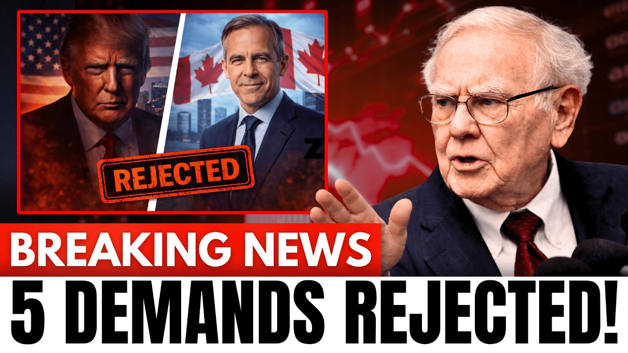 BREAKING: Carney Rejects Trump’s Five Demands on Canada | Buffett Responds