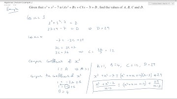 A2 1 5a Algebraic Division Edexcel Pure A Level Maths