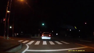 茨城基地外運転2017-03-17、赤信号スタート常習者、スイフト・・21