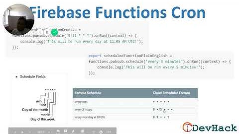 Scheduling Cloud Functions for Firebase - Cron Jobs con Firebase Functions