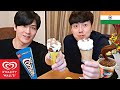 Koreans try Indian Ice Cream for the First Time!