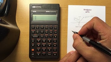 HP 42s Complex Numbers and 2D Vectors