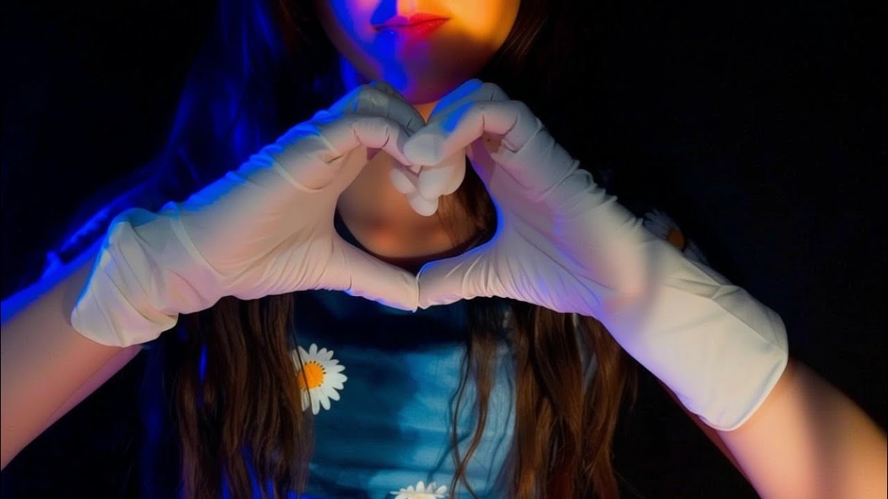 Light Tapping ASMR Tapping, Layered Visuals, Brushing, Light Triggers, Whispering ...