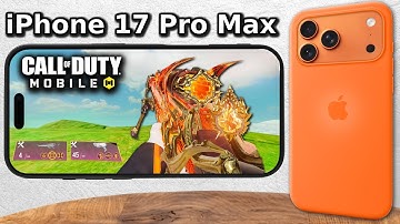 iPhone 17 Pro Max COD MOBILE GAMEPLAY
