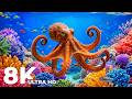 Amazing Underwater Creatures in 8K ULTRA HD – Marine Life with Relaxing Sleep Music