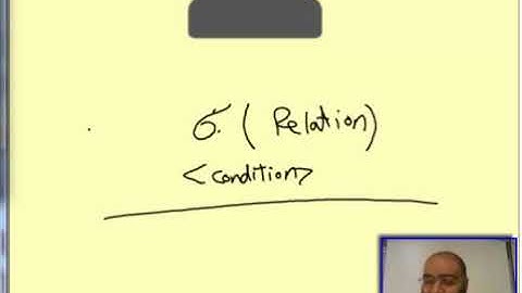 Chapter 6   Relational Algebra   Select Operator   Part 1