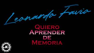 Leonardo Favio - Quiero Aprender De Memoria by JC 557 views 11 months ago 3 minutes, 27 seconds