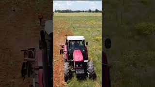 Discing grass back to a field #agriculture