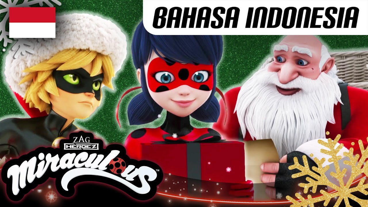 MIRACULOUS | Bahasa Indonesia 🇮🇩❄️ NATAL 2025 – Kompilasi Terbaik 🎁🐞 30 MENIT | Ladybug & Cat Noir