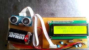 Đo khoảng cách sử dụng sóng siêu âm (SRF05 và 89S52)