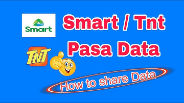 Smart and Tnt PasaData, How to share Data on Smart/ Tnt