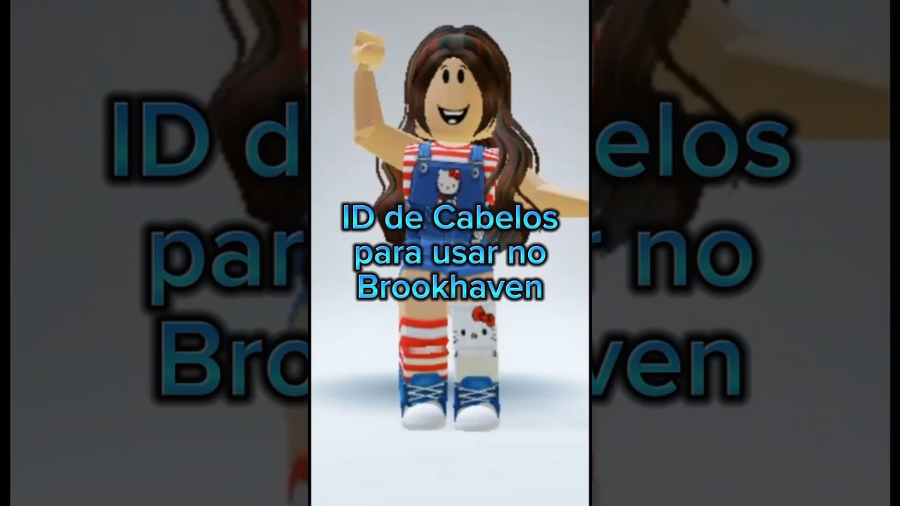 COMO ADICIONAR CÓDIGOS ID DE CABELOS +10 CODIGOS DE ID DE CABELO PARA  BROOKHAVEN 🏡 RP ROBLOX 🤩✨ 