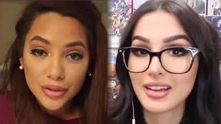 More celebrity news ►► http://bit.ly/subclevvernews after being
featured in sssniperwolf’s video about girls who try to be like
ariana grande, gabi demartino...
