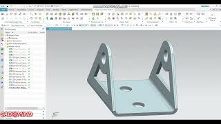 How to develop Blank size flat pattern one step formability test in SIEMENS NX 12.0| Hindi