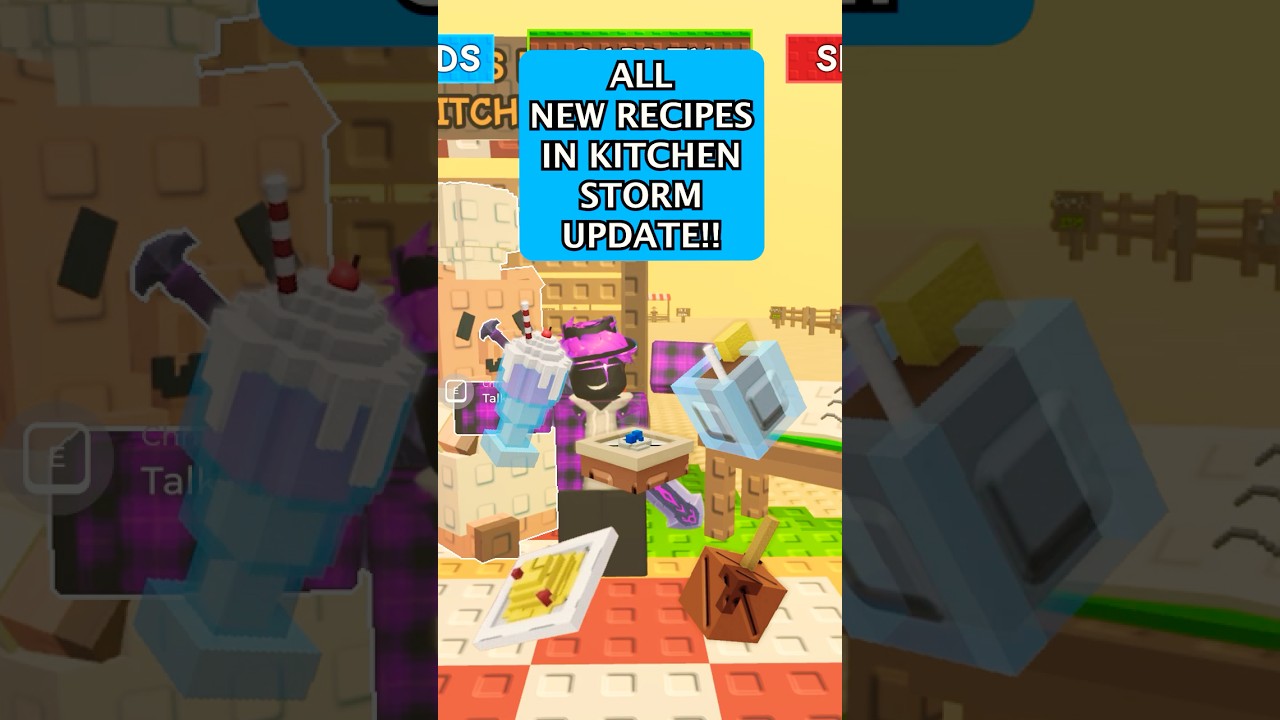 All New Recipes in the New Kitchen Storm Update!!! 