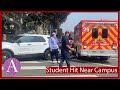 Student hit near campus | ATVN September 29, 2021