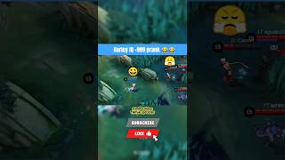 Harley prank on mobile legends #mobilelegends #fyp #mlbb #gameplay