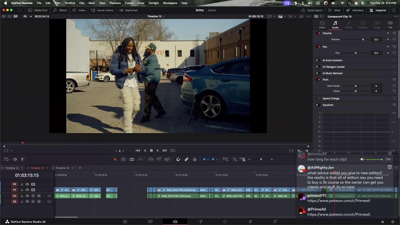 Editing & Color Grading LIVE - YouTube