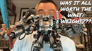 Unboxing & Review of JoyToy x Warhammer 40K Space Marines Grey Knight Nemesis Dreadknight