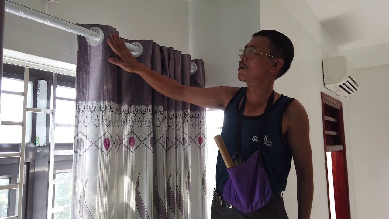 Gợi ý cách lắp rèm cửa đúng cách chuẩn đẹp cho gia đình - YouTube
