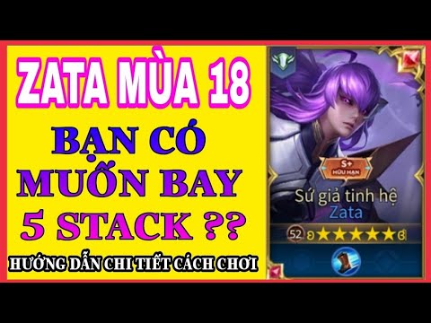 Zata Liên Quân | Cách chơi, bảng ngọc, lên đồ Zata mùa 19 mạnh nhất, bay 5 stack cực dễ – HD GAME 76