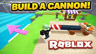 🎄 Build a Cannon By PEPPER RONI | Roblox | Gameplay, No Commentary, Android screenshot 1