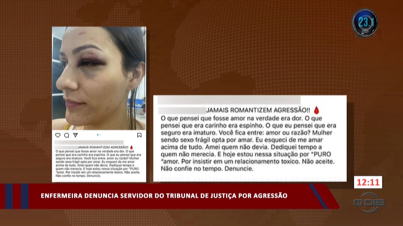 Enfermeira denuncia servidor do Tribunal de Justiça por agressão 18 10 2023