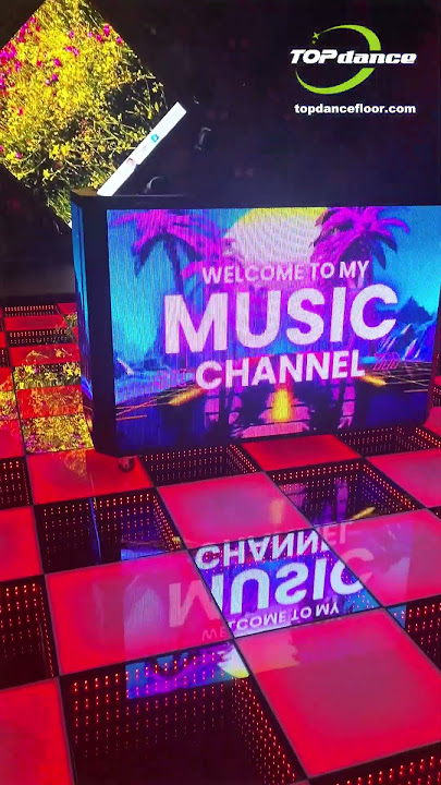 Easy with the floor, no stress to set up for any event. #eventdecor #leddancefloor #wedding #event