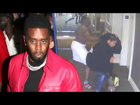 Diddy Attacks Cassie In Never-Before-Seen 2016 Security Footage