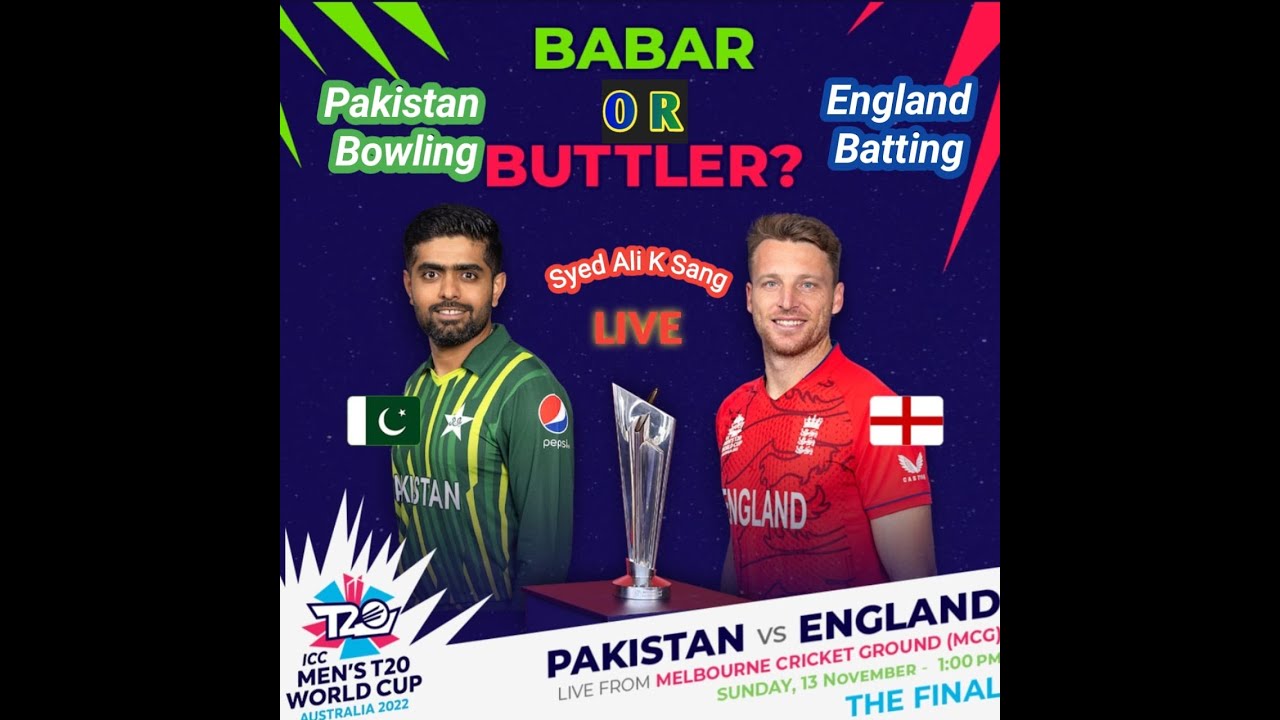 Live Stream Final PAK vs ENG World Cup livematch 