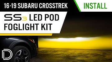 How to Install SS3 Type A Fog Light Kit for 2016-2023 Subaru Crosstrek | Diode Dynamics