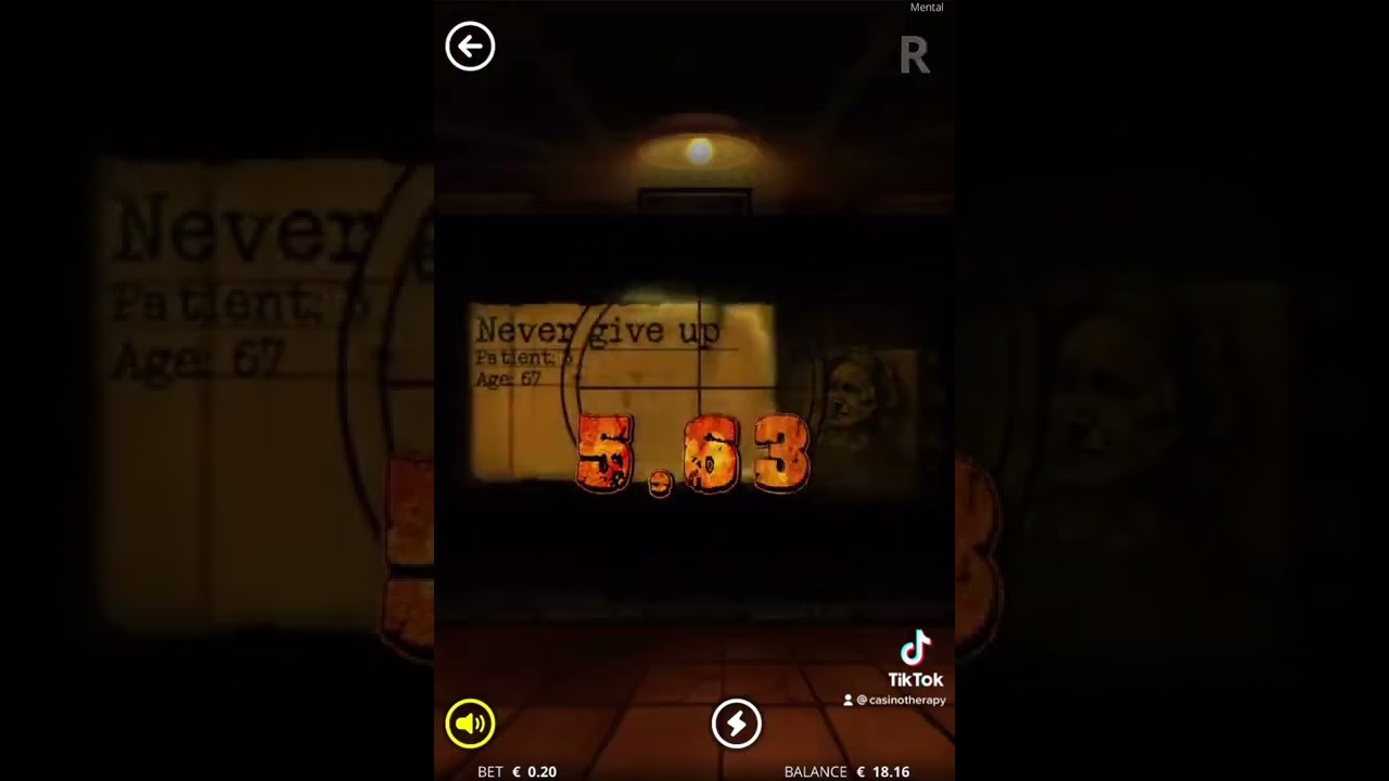 Mental slot Max win jackpot! 60,000x