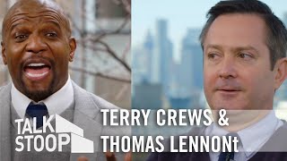 Terry Crews Asks Thomas Lennon Who Inspires Him | Talk Stoop