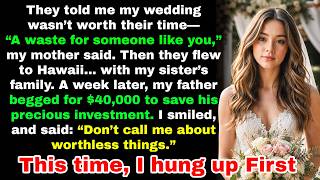 My Parents Skipped My Wedding, Calling It 'A Waste of Time for Someone Like You.' So I… screenshot 3
