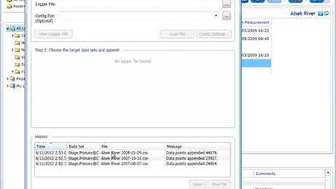AQUARIUS Time-Series 3x - Append Tool - 5 - Undoing an Append