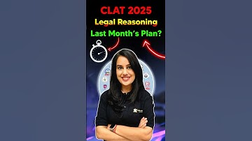 Kriti Ma’ams Masterplan for Last Month’s Legal Reasoning | Kriti Bhatnagar #shorts