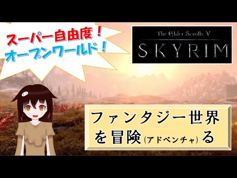 スカイリムやってみる！【The Elder Scrolls V: Skyrim】