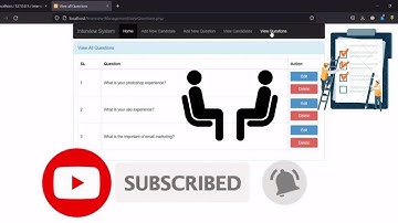 INTERVIEW MANAGEMENT SYSTEM IN PHP | php project with source code | Bca | Mca | Bca | Mca | 2022