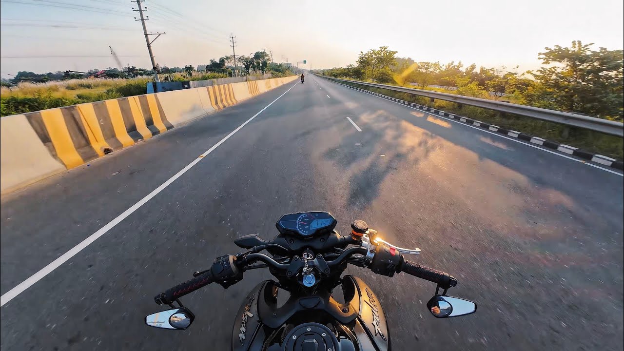 Dhaka to Shariatpur | POV ride | Raw sound | Pulsar N160 | Highway ride | 