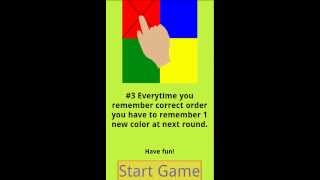 Color memory fun - Fun android memory game screenshot 3