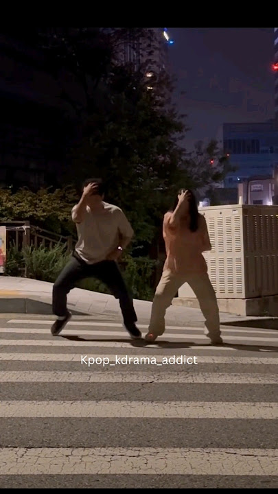 Carat couple dancing on Aju Nice on the road😂 #svt #seventeen #kpop #shorts #shortsfeed #shortsviral