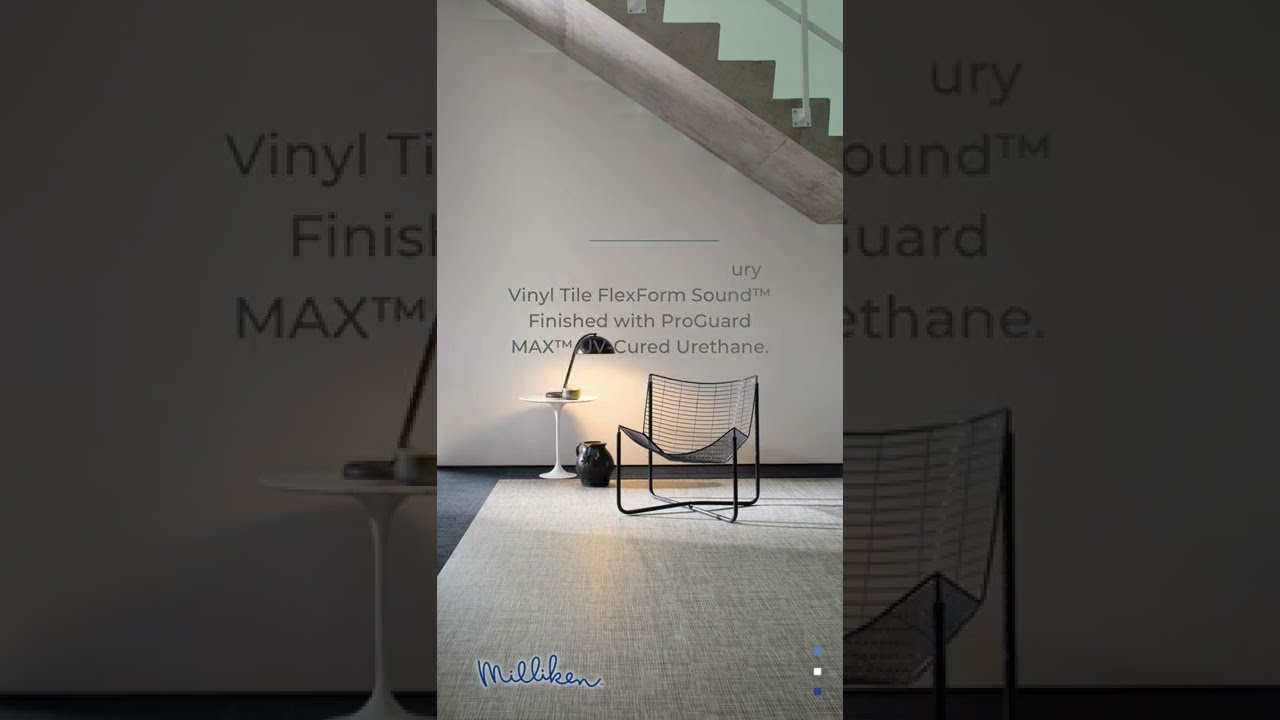 Milliken Loose Lay Powergrid Luxury Vinyl Tiles