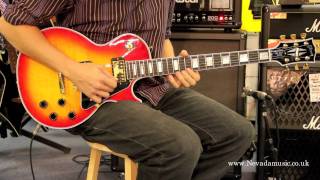 Gibson Les Paul Custom Cherry Sunburst Demo - Sam Bell @ PMT
