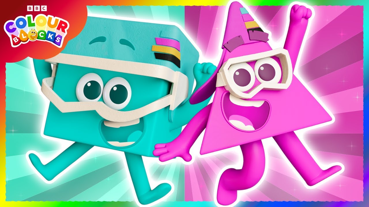 Cyan and Magenta - The Perfect Pair 🧑‍🤝‍🧑 | Learn Colours | @colourblocks