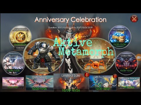 Legacy Of Discord : Activating 2 Metamorph - Event Limited Sale