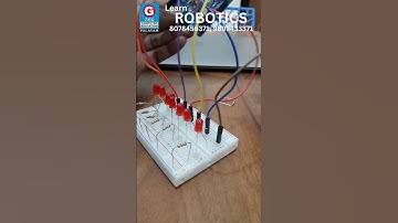 Robotics course in Thiruvananthapuram | LED Serial light using Arduino