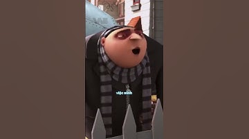 Nhân vật phản diện trong Despicable me bất hợp lý như thế nào ? #w2w #fyp
