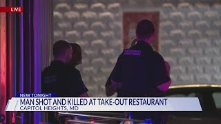 Man shot, killed in Prince George's County restaurant